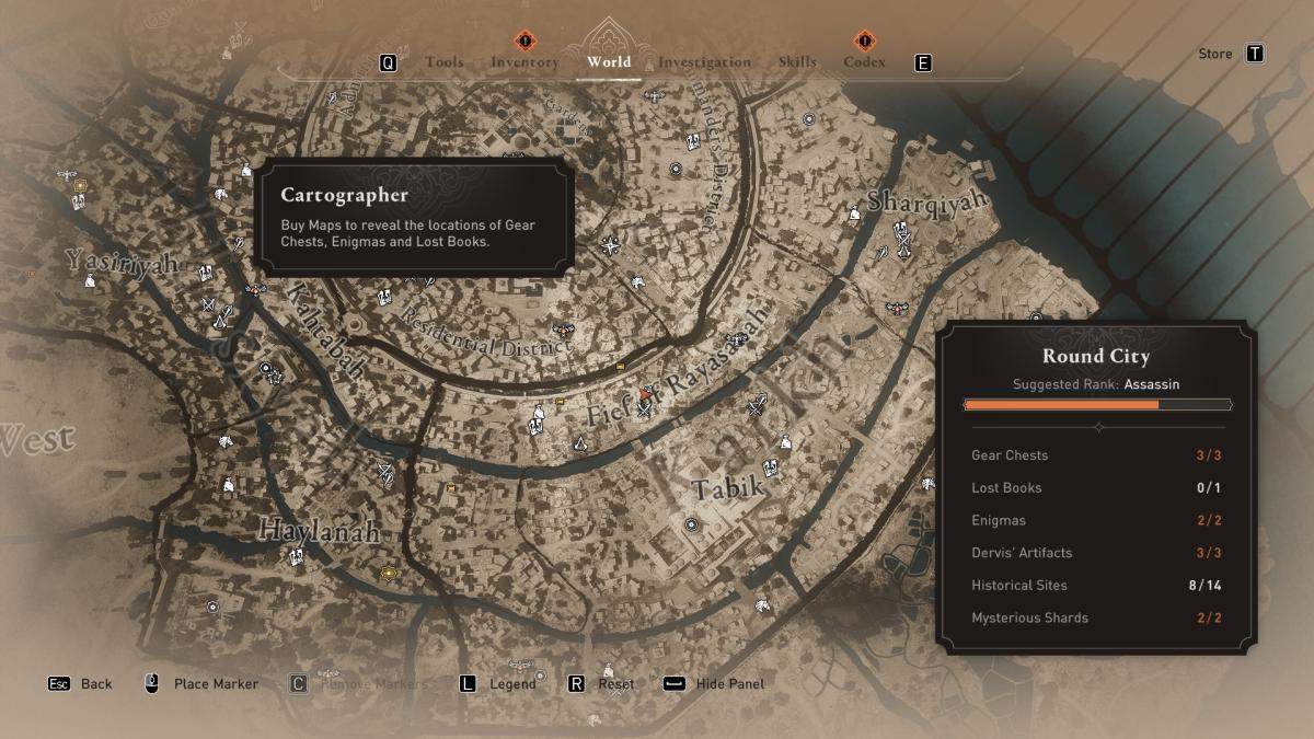 Assassin's Creed Mirage Interactive Map and Collectible Locations - IGN