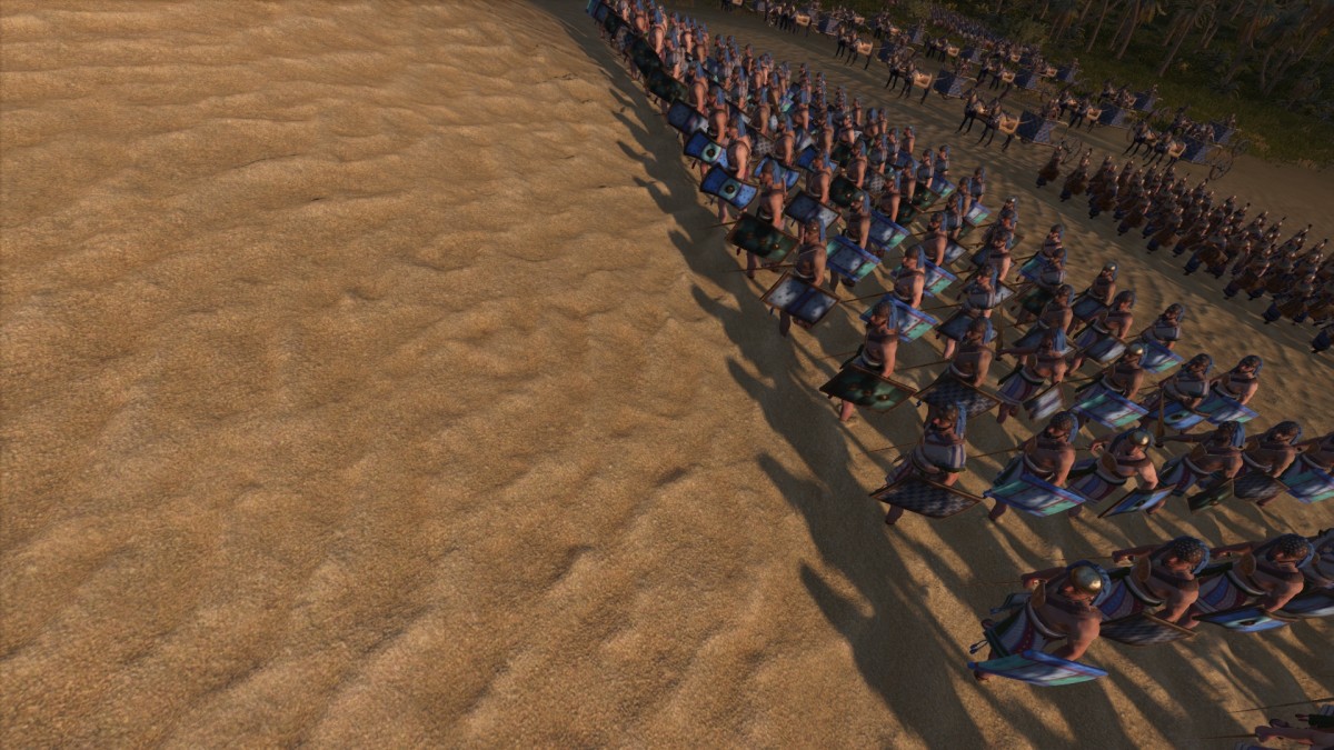 Total War: Pharaoh screenshot of Canaanite Stalkers.