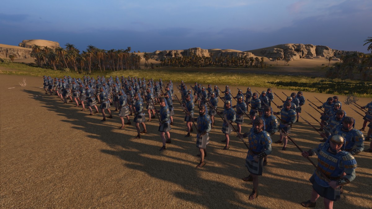 Total War: Pharaoh screenshot of Henku Warriors.
