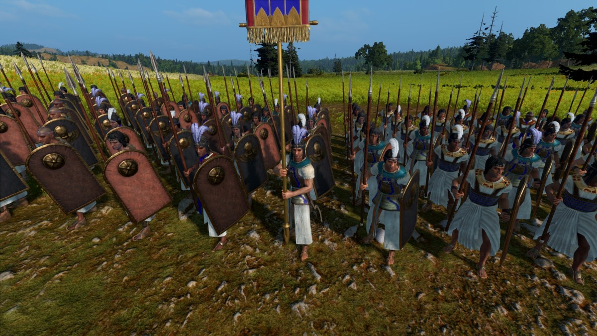 Total War: Pharaoh screenshot of Braves of the King.