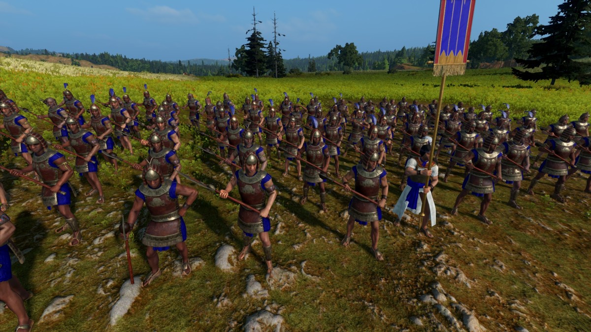 Total War: Pharaoh screenshot of Pharaoh Guard.