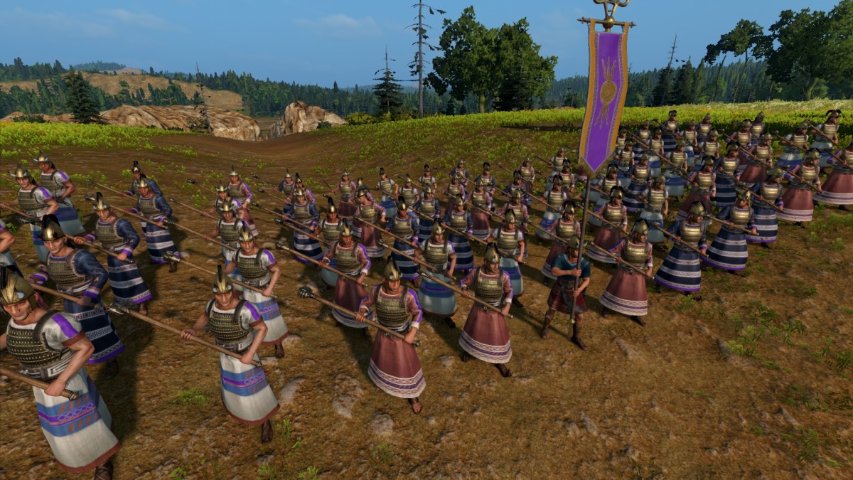 Total War: Pharaoh screenshot of Hittite Chargers.