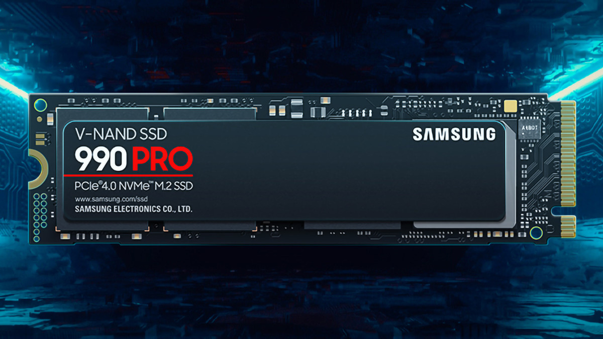 Samsung 990 Pro NVMe M.2 SSD product image