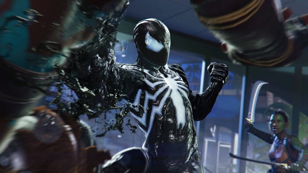 Peter Parker's Spider-Man packs a punch in the symbiote suit. 