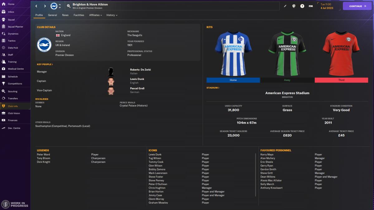 Football Manager 2024 Transfer Budgets •