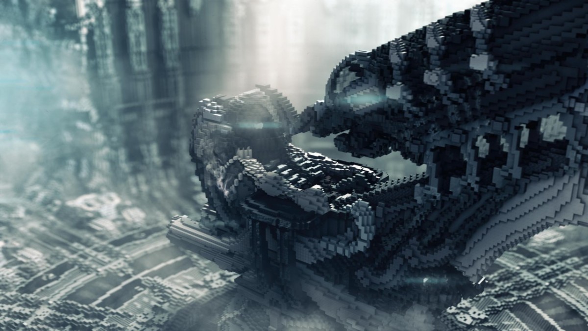 Minecraft A Tribute to HR Giger