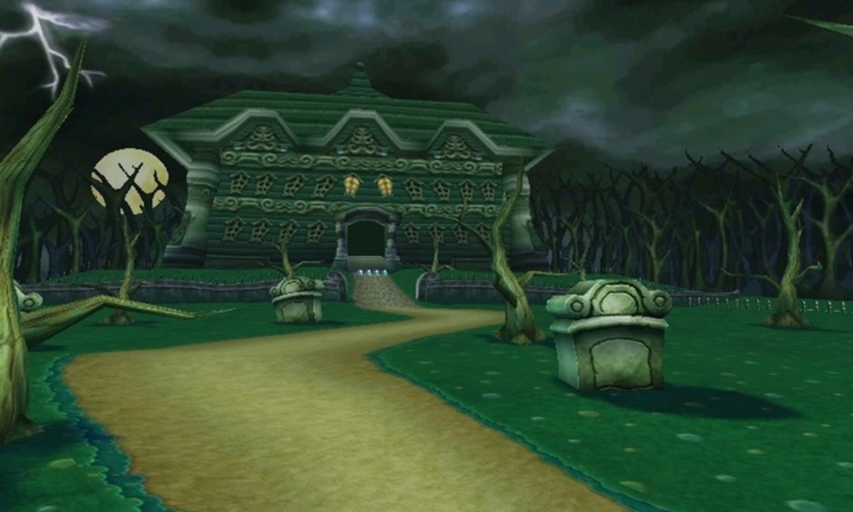Mario Kart DS Luigi's Mansion