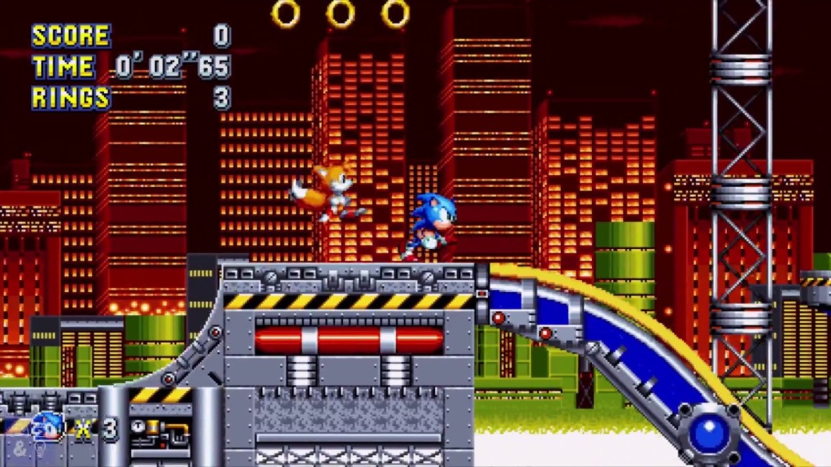 Sonic Mania Chemical Plant Zone