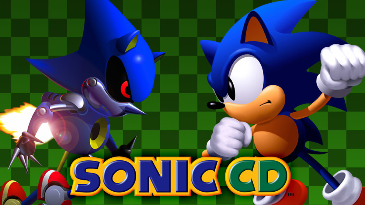 Sonic CD key art