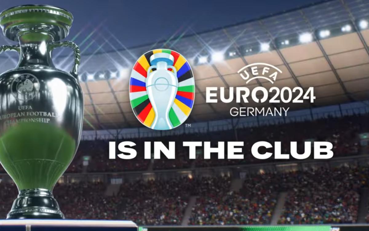 EA FC 24 UEFA Euro 2024 trophy screenshot.