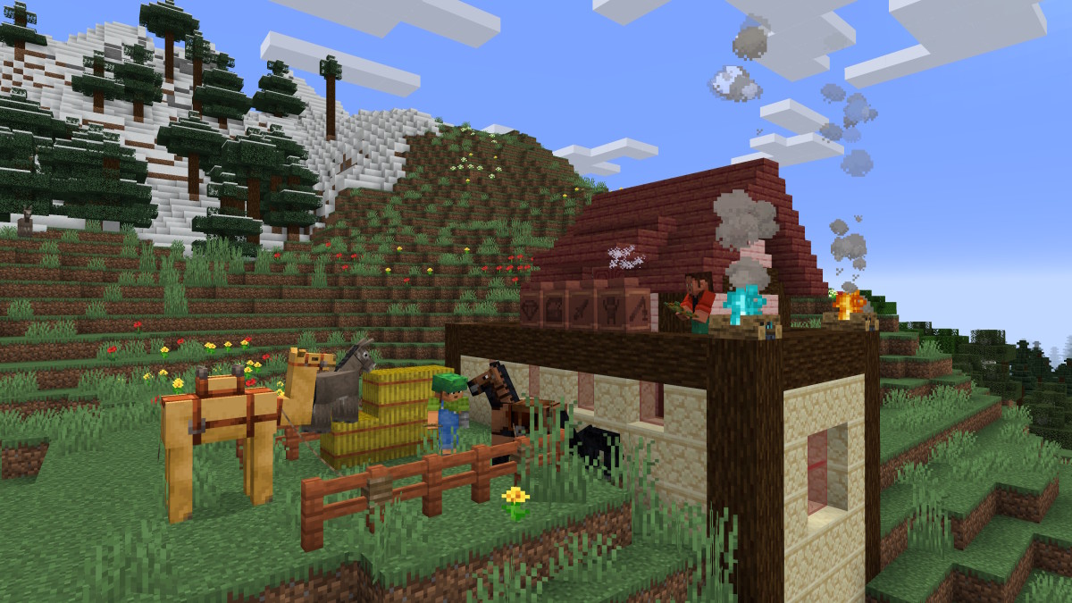 Minecraft 1.20.3 house