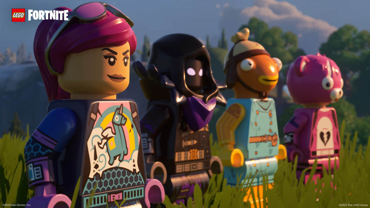 LEGO Fortnite characters