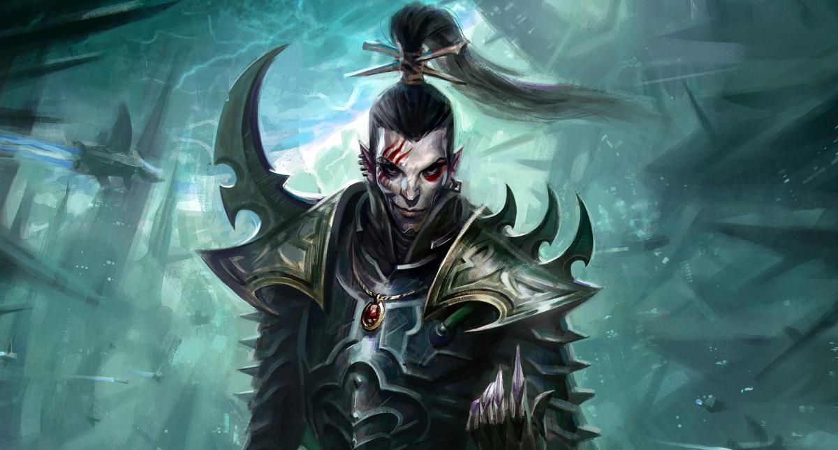 Warhammer 40,000: Rogue Trader artwork of Marazhai.