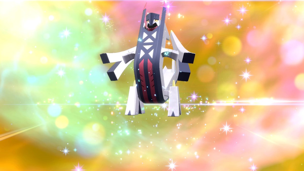 An Archaludon in Pokemon Scarlet and Violet
