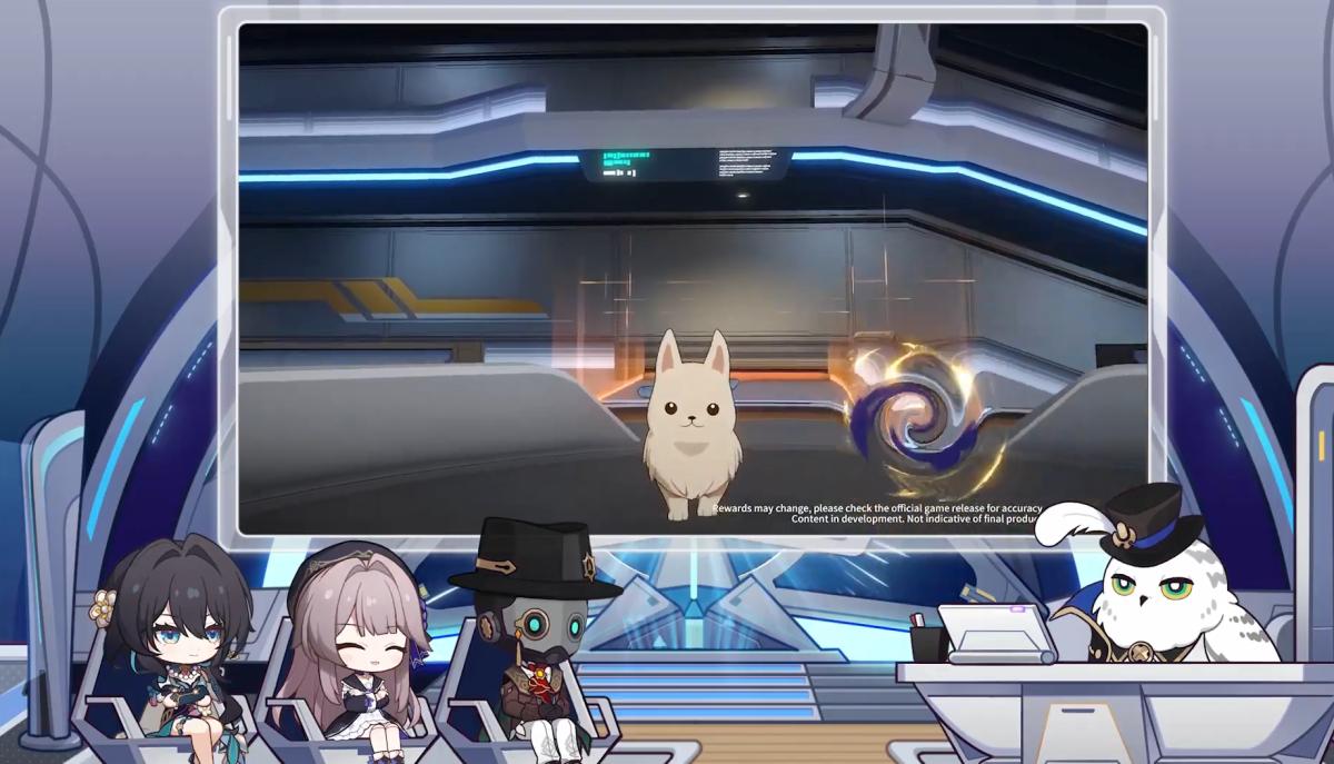 Honkai: Star Rail livestream screenshot.