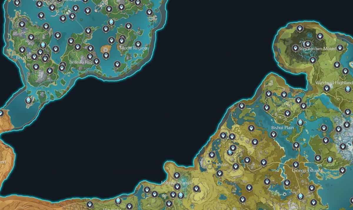 Genshin Impact 4 4 Map Expansion 1 