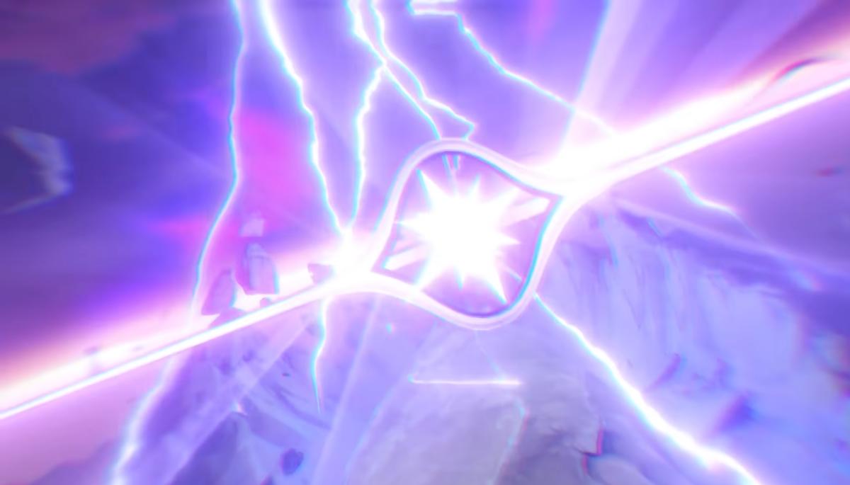 Genshin Impact's Raiden Shogun summon an eye of lightning.