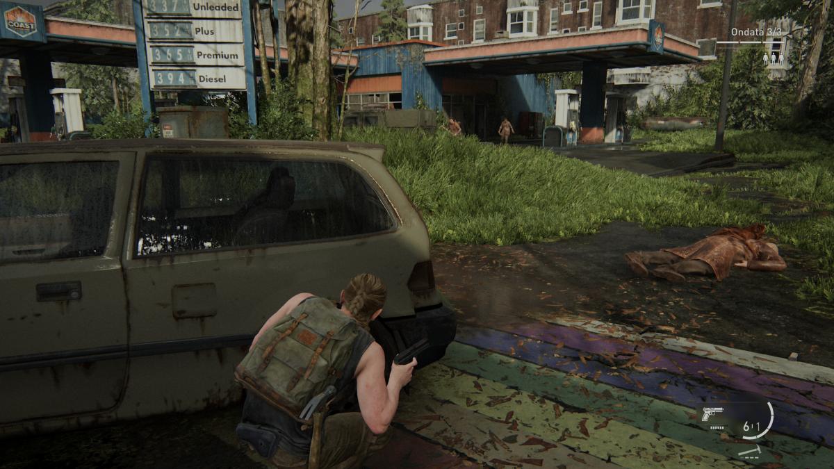 The Last of Us Part 2 Remastered gameplay screenshot