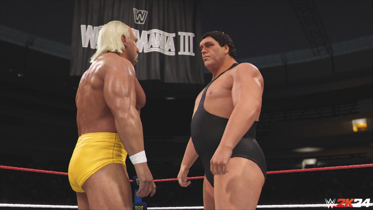 WWE 2K24 Hulk Hogan vs Andre the Giant