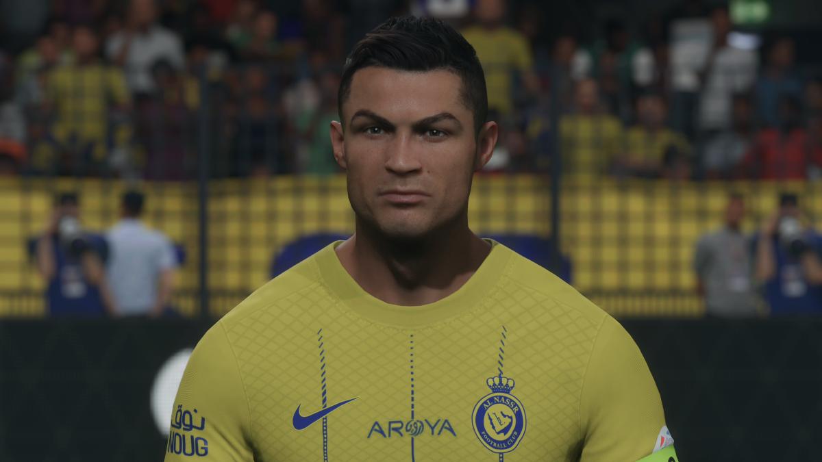 Cristiano Ronaldo in EA Sports FC 24.